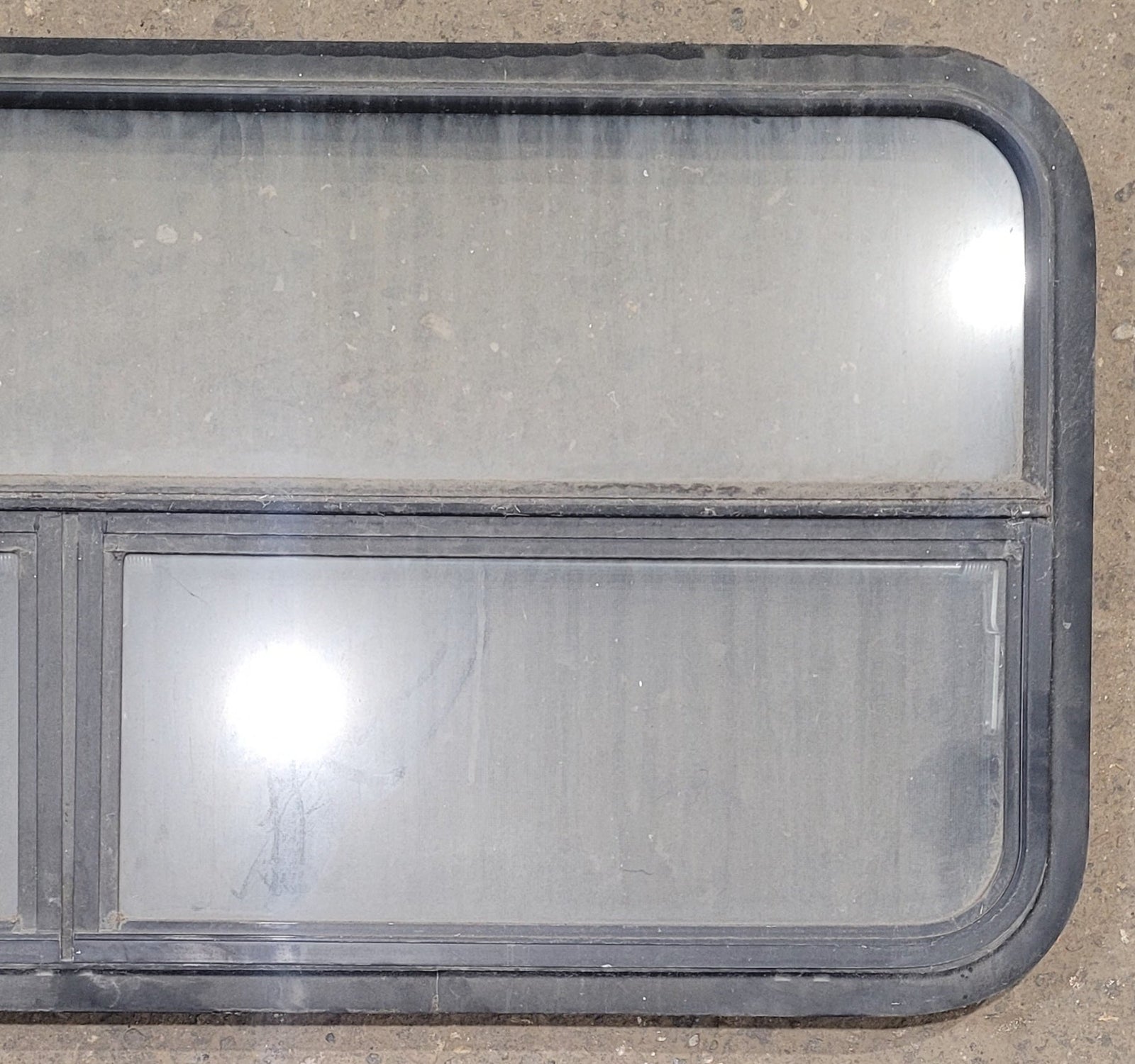 Used Black Radius Opening Window : 47 1/4