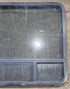 Used Black Radius Opening Window : 47 1/4" W x 34 1/4" H x 1 3/4" D - Young Farts RV Parts