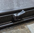 Used Black Radius Opening Window : 47 3/4" W x 23 3/4" H x 1 7/8" - Young Farts RV Parts