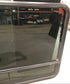 Used Black Radius Opening Window : 47 3/4" W x 34 3/4" H x 2" D - Young Farts RV Parts