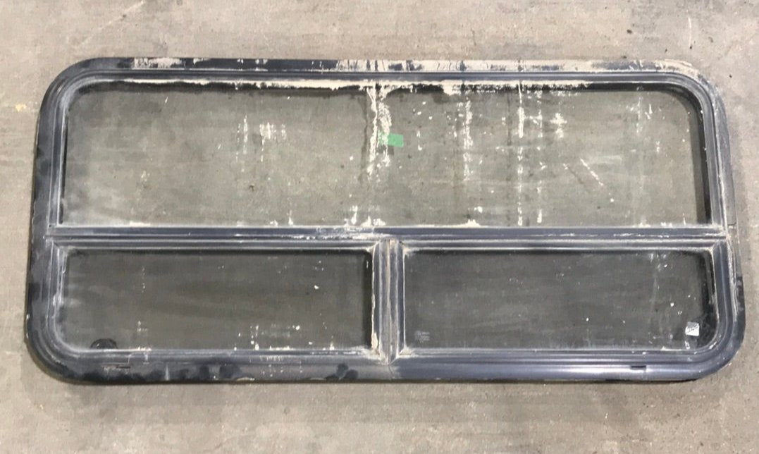 Used Black Radius Opening Window : 47 3/4 X 21 3/4 X 2