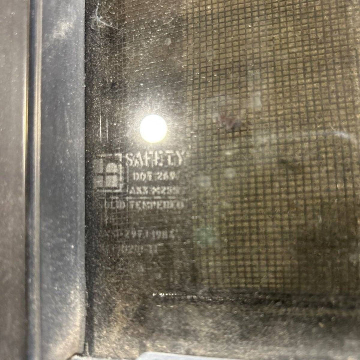 Used Black Radius Opening Window - 47.75 X 24.75 X 1.875 - Young Farts RV Parts