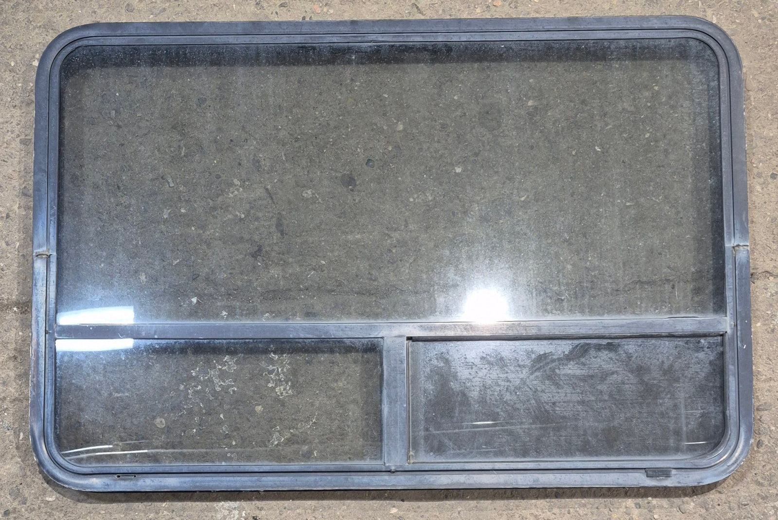 Used Black Radius Opening Window : 48 1/4