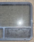 Used Black Radius Opening Window : 48 1/4" W x 31 3/4" H x 1 7/8" - Young Farts RV Parts
