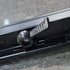 Used Black Radius Opening Window : 48 1/4" W x 35 3/4" H x 1 5/8" D - Young Farts RV Parts