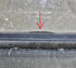 Used Black Radius Opening Window : 48 1/4" W x 35 3/4" H x 1 5/8" D - Young Farts RV Parts