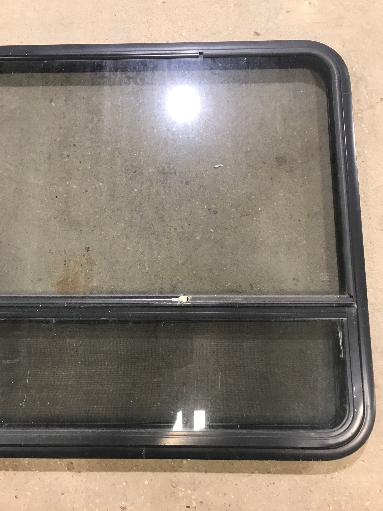 Used Black Radius Opening Window : 48
