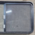 Used Black Radius Opening Window - 48.25 X 25.75 X 1.75 - Young Farts RV Parts