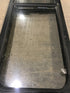 Used Black Radius Opening Window : 49" W x 15 1/4" H x 2" D - Young Farts RV Parts