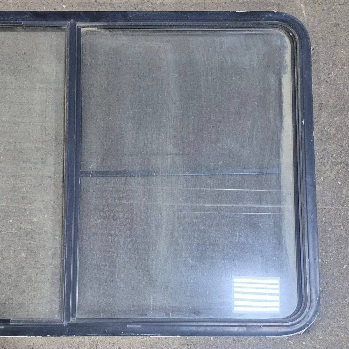Used Black Radius Opening Window - 53 1/2
