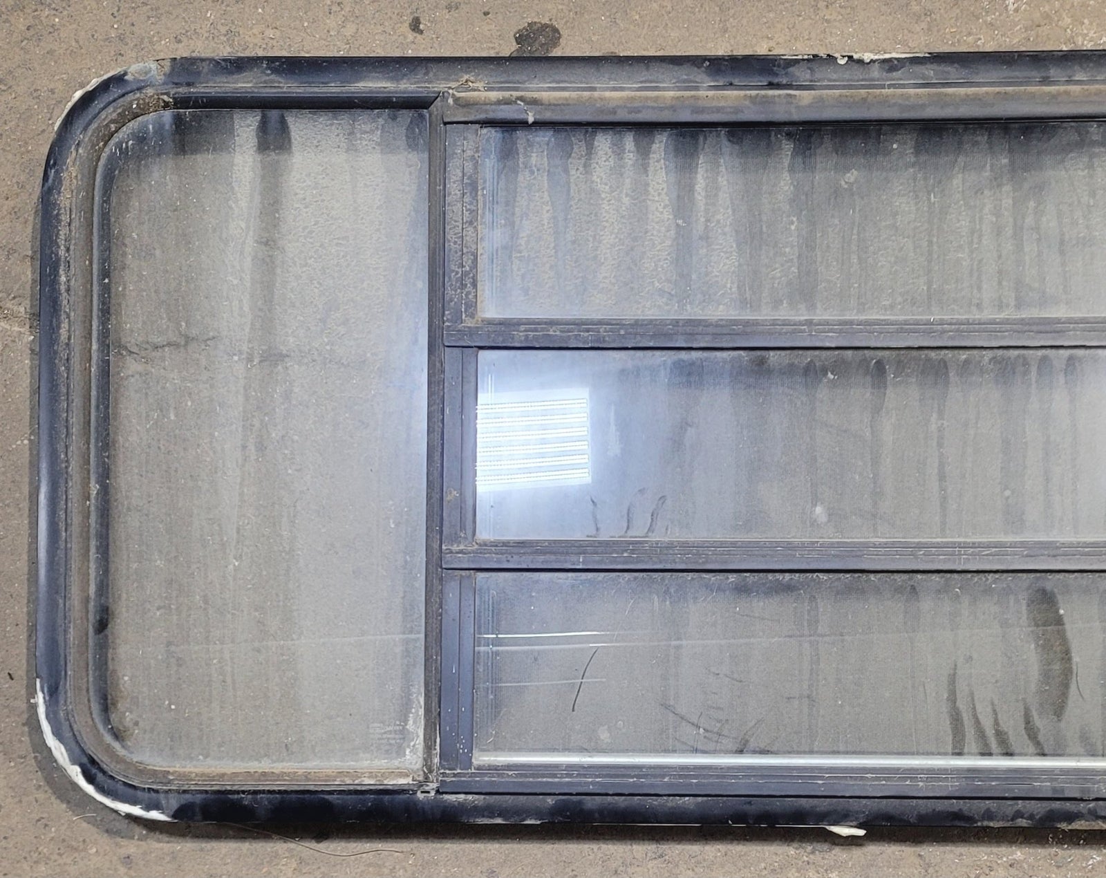 Used Black Radius Opening Window : 53 1/4