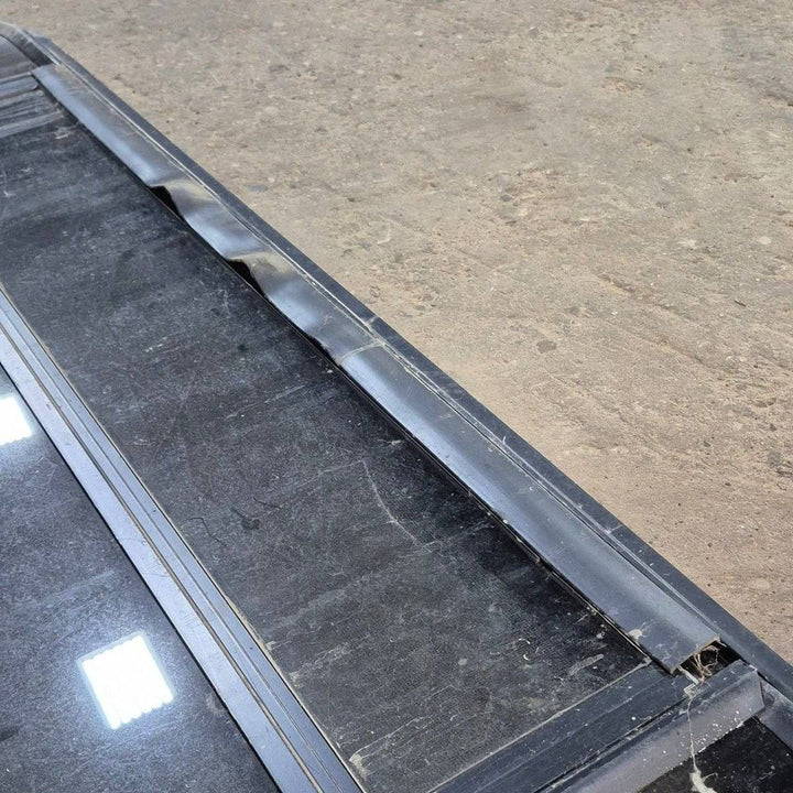 Used Black Radius Opening Window - 53 1/8" X 21 1/4" X 1 7/8" - Young Farts RV Parts