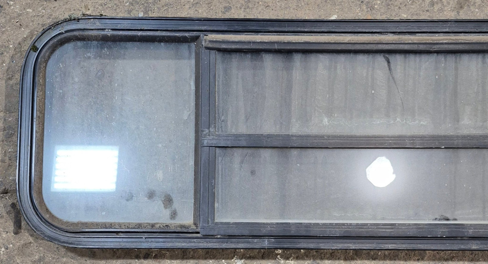 Used Black Radius Opening Window : 59 1/2