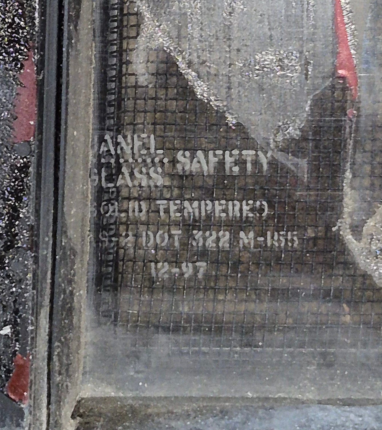 Used Black Radius Opening Window : 60 1/4" W x 21 3/4" H x 1 3/4" - Young Farts RV Parts