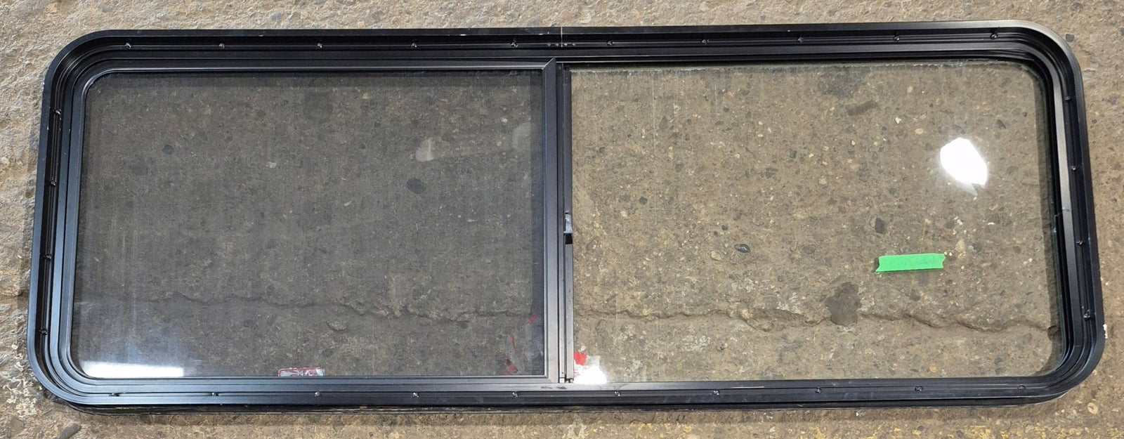 Used Black Radius Opening Window : 60 1/4
