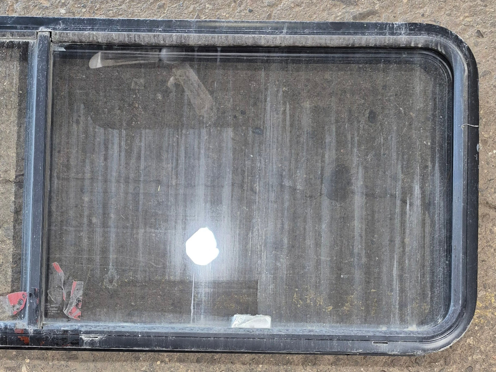 Used Black Radius Opening Window : 60 1/4