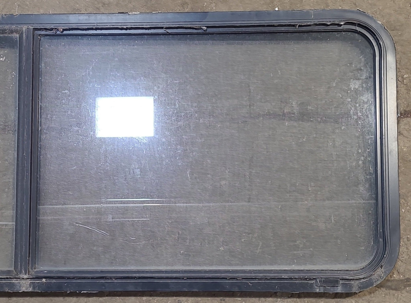 Used Black Radius Opening Window : 60 1/4