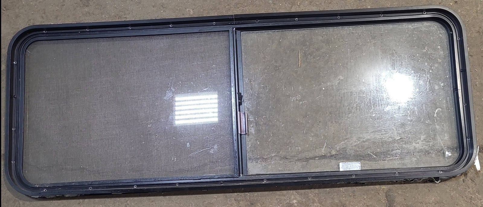 Used Black Radius Opening Window : 60 1/4