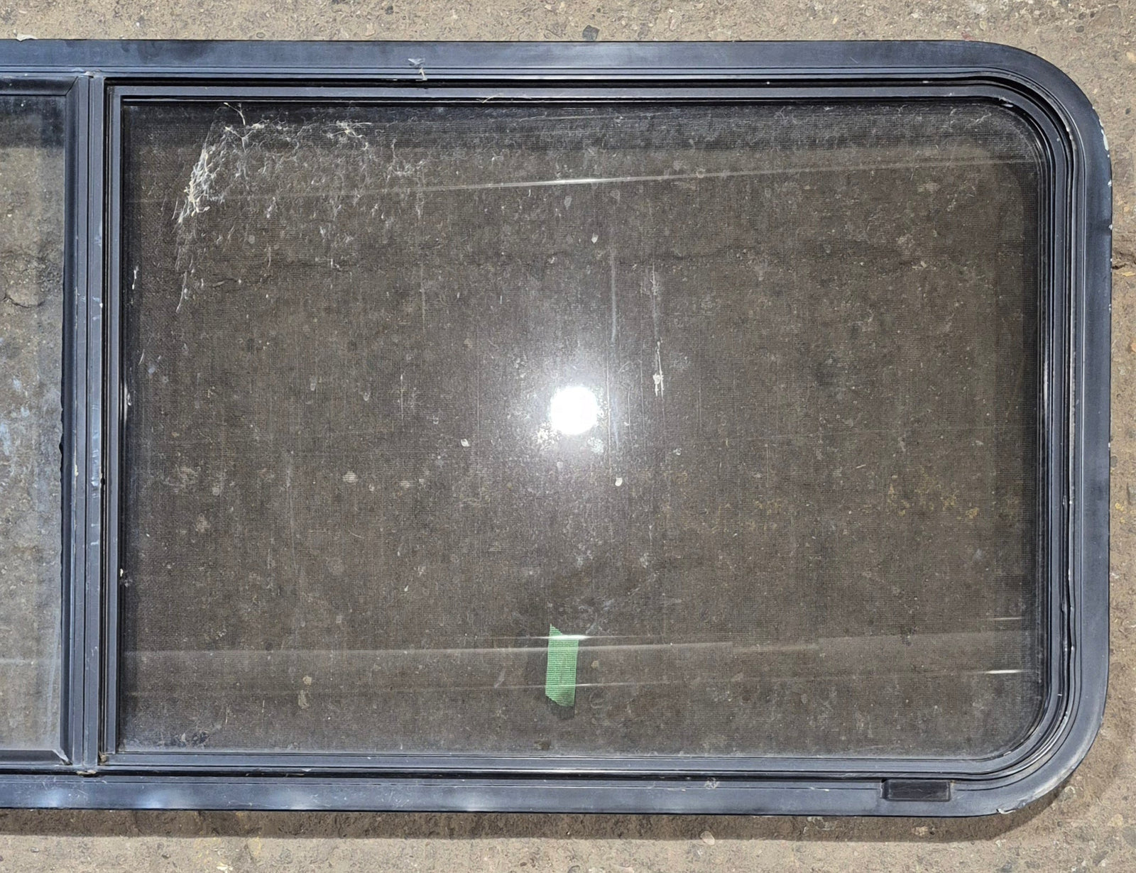 Used Black Radius Opening Window : 60 1/4