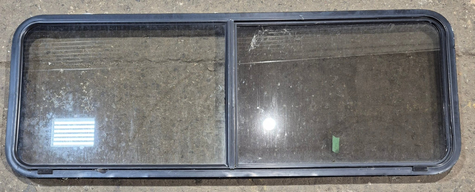 Used Black Radius Opening Window : 60 1/4