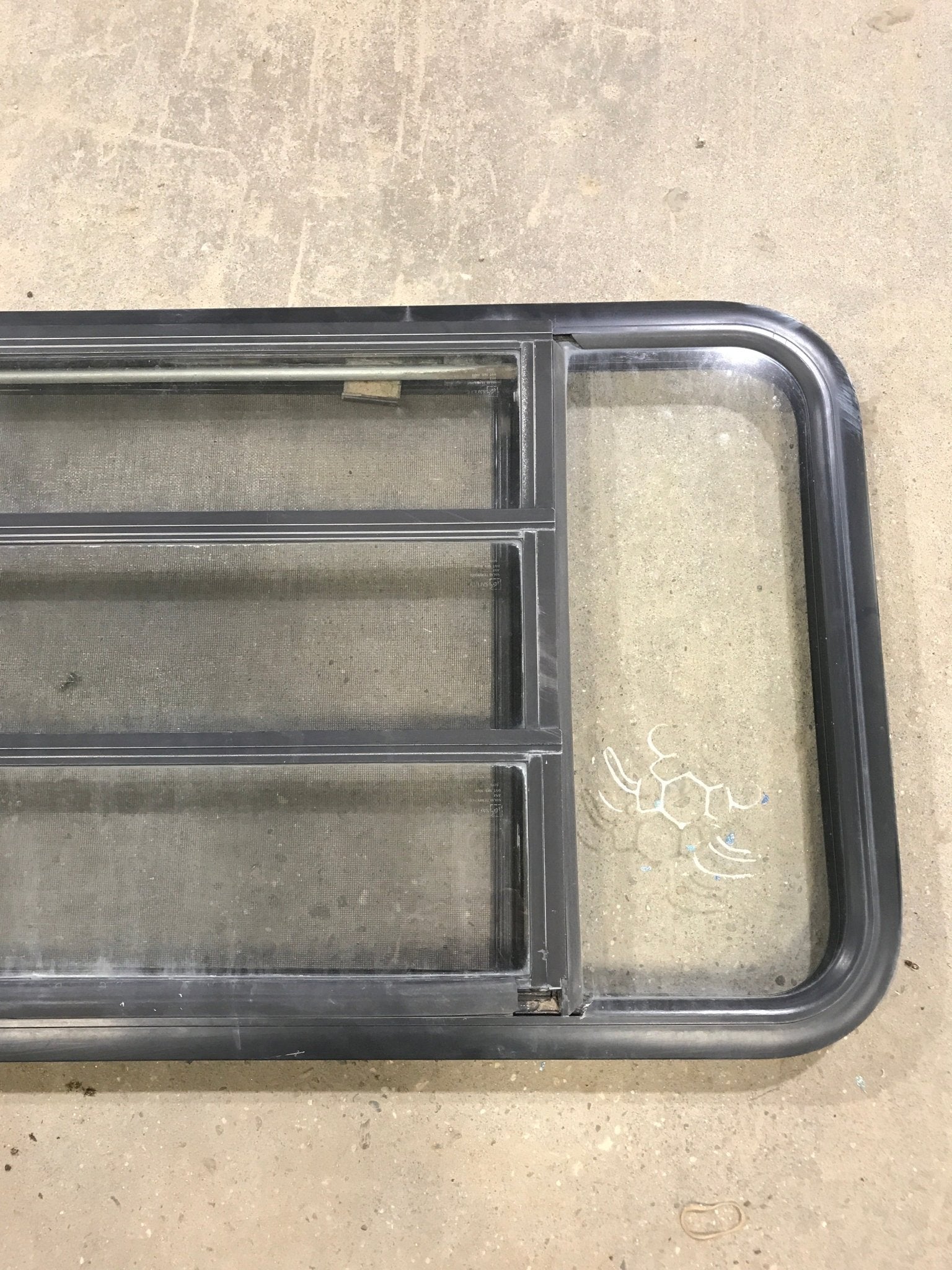Used Black Radius Opening Window : 60