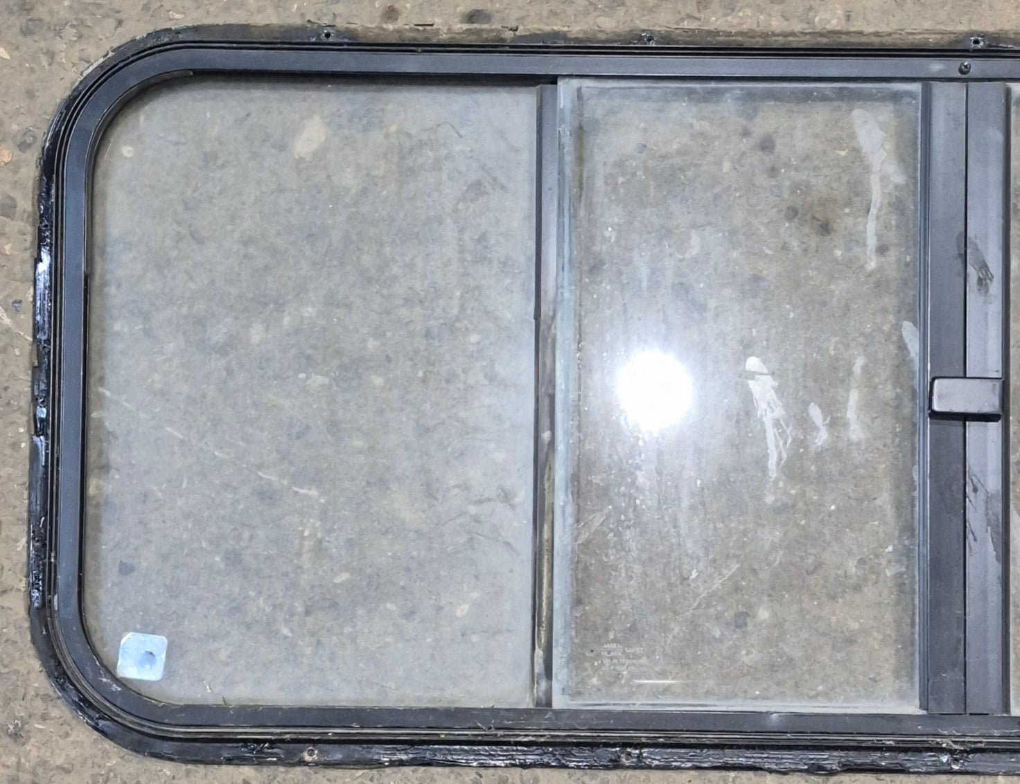 Used Black Radius Truck Camper Slider Opening Window : 41