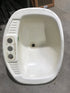 Used Bone Bathroom sink 20" x 17 1/2" x 7 1/4"D - Young Farts RV Parts