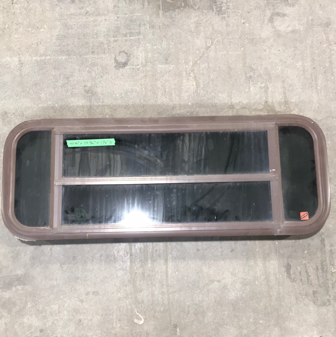 Used Brown Radius Dual Pane - Storm Window : 41 1/4