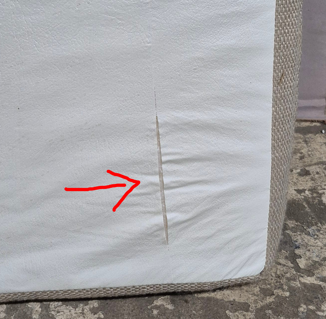 Used Bunk Mattress 71 1/2" x 38" x 2 1/2" D - Young Farts RV Parts