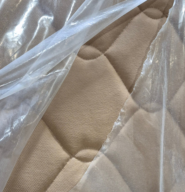Used Bunk Mattress 74" x 28" x 4" D - with diagonal cut corner - Young Farts RV Parts