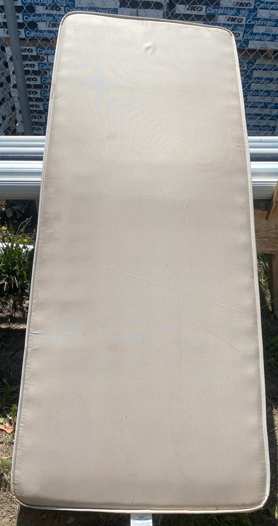 Used Bunk Mattress 78" X 31" X 6" D - Young Farts RV Parts