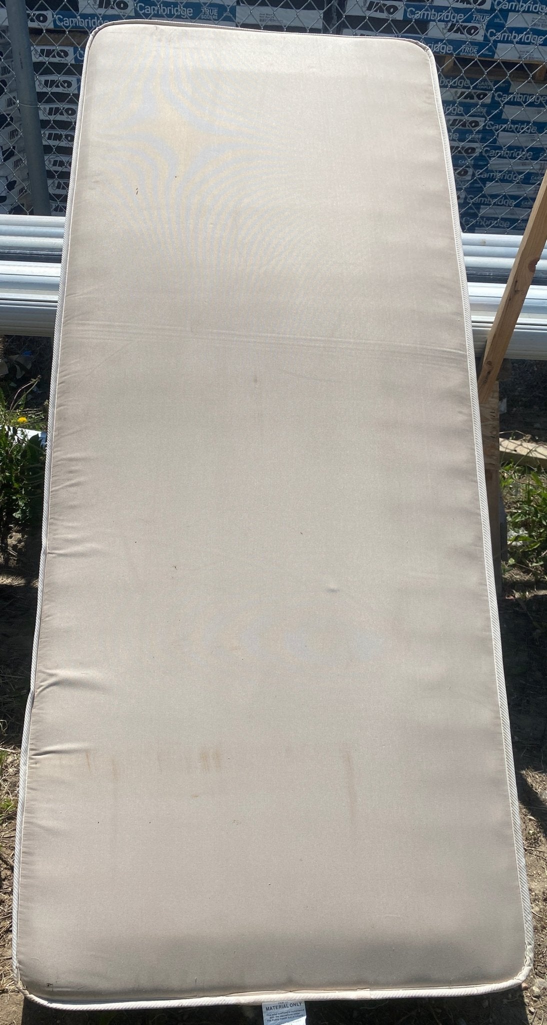 Used Bunk Mattress 78" X 31" X 6" D - Young Farts RV Parts