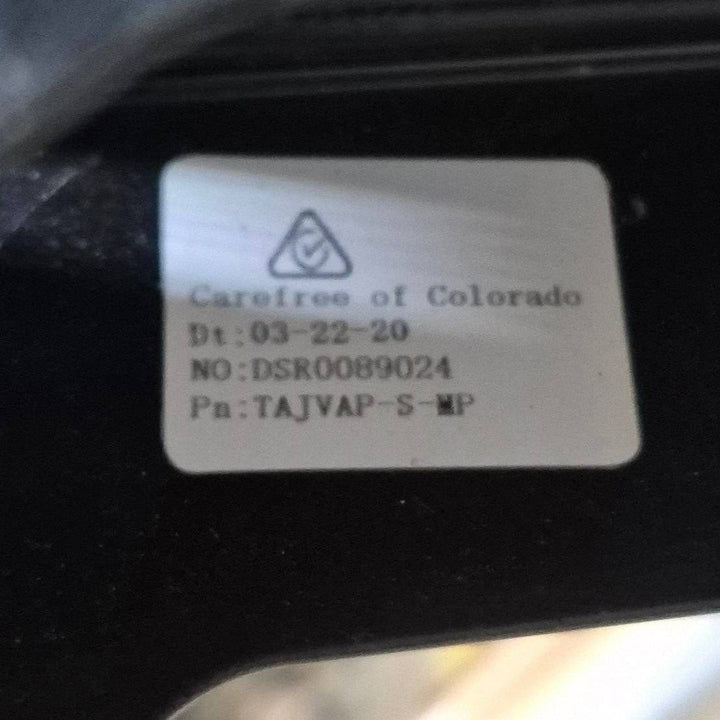 Used Carefree Awning Arm, Drive (Front) Powered, Black, 54" - Compass , R001988BLK - Young Farts RV Parts