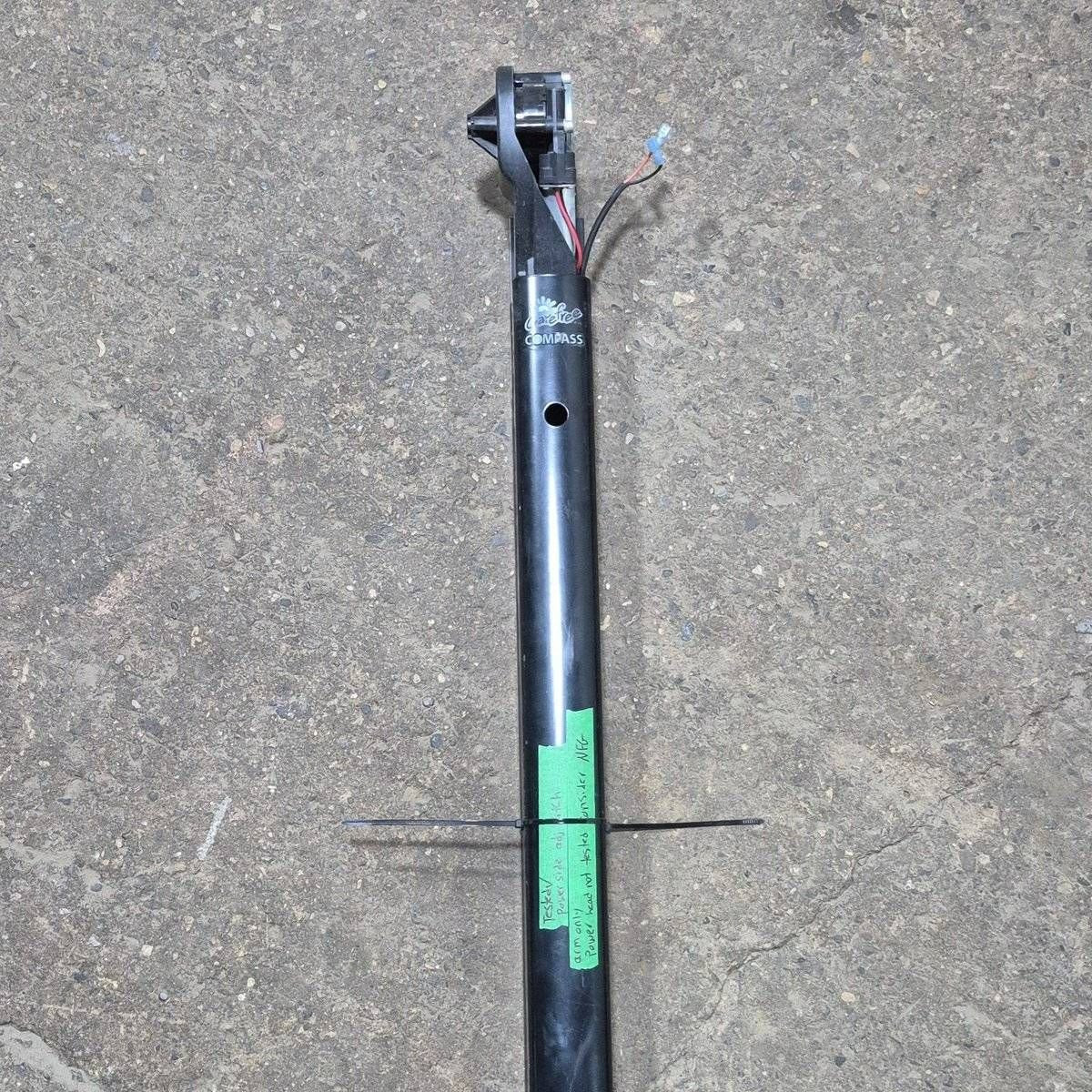 Used Carefree Awning Arm, Drive (Front) Powered, Black, 54" - Compass , R001988BLK - Young Farts RV Parts
