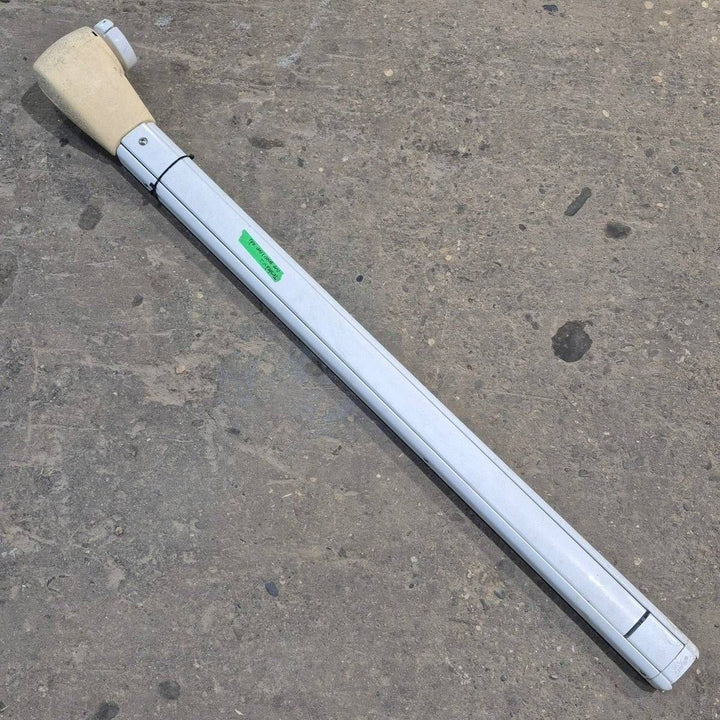 Used Carefree Awning Arm, Idler (Rear) Non - Powered, Steep Pitch, White, 59" - Travel'r , R001508WHT - Young Farts RV Parts