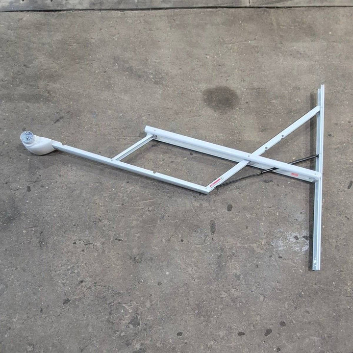 Used Carefree Awning Arm, Idler (Rear), Steep Pitch, White, 59" - Travel'r , R001508WHT - Young Farts RV Parts