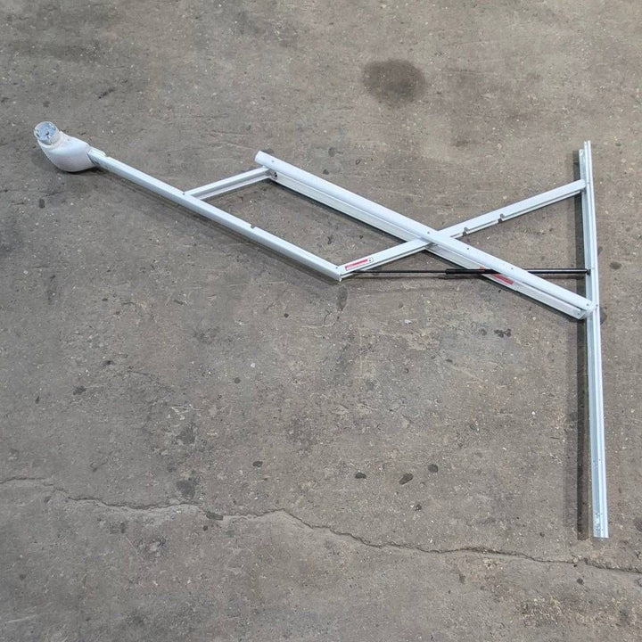 Used Carefree Awning Arm, Idler (Rear), White, 66 1/2" - Travel'r , R001643WHT - Young Farts RV Parts
