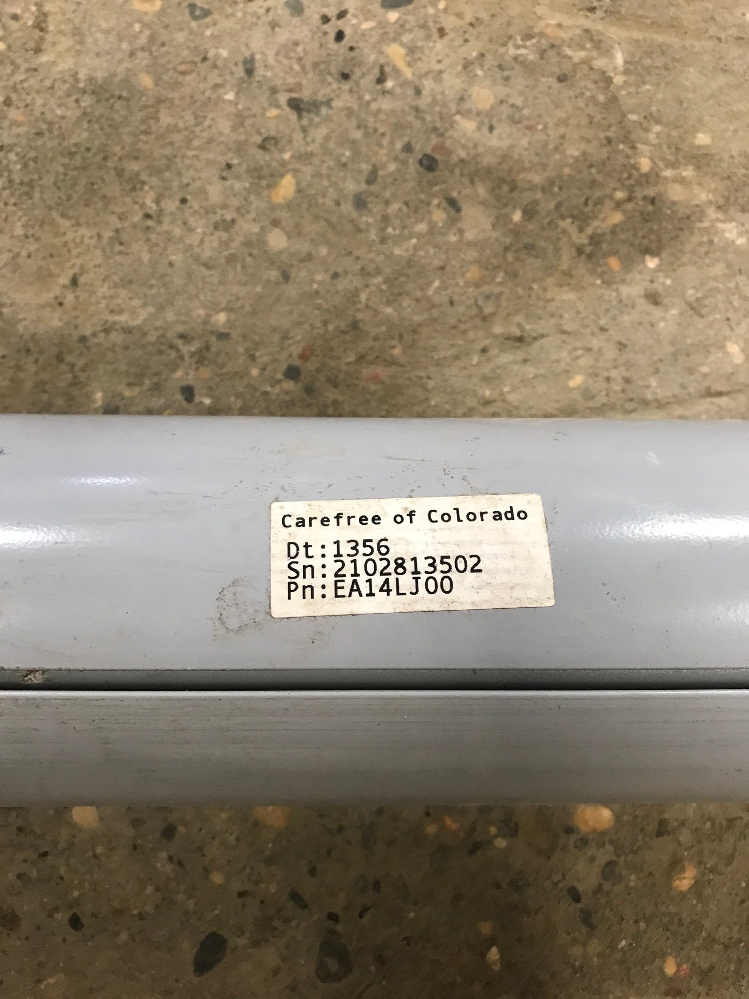 Used Carefree Awning Roller Tube 13 1/2' - Young Farts RV Parts