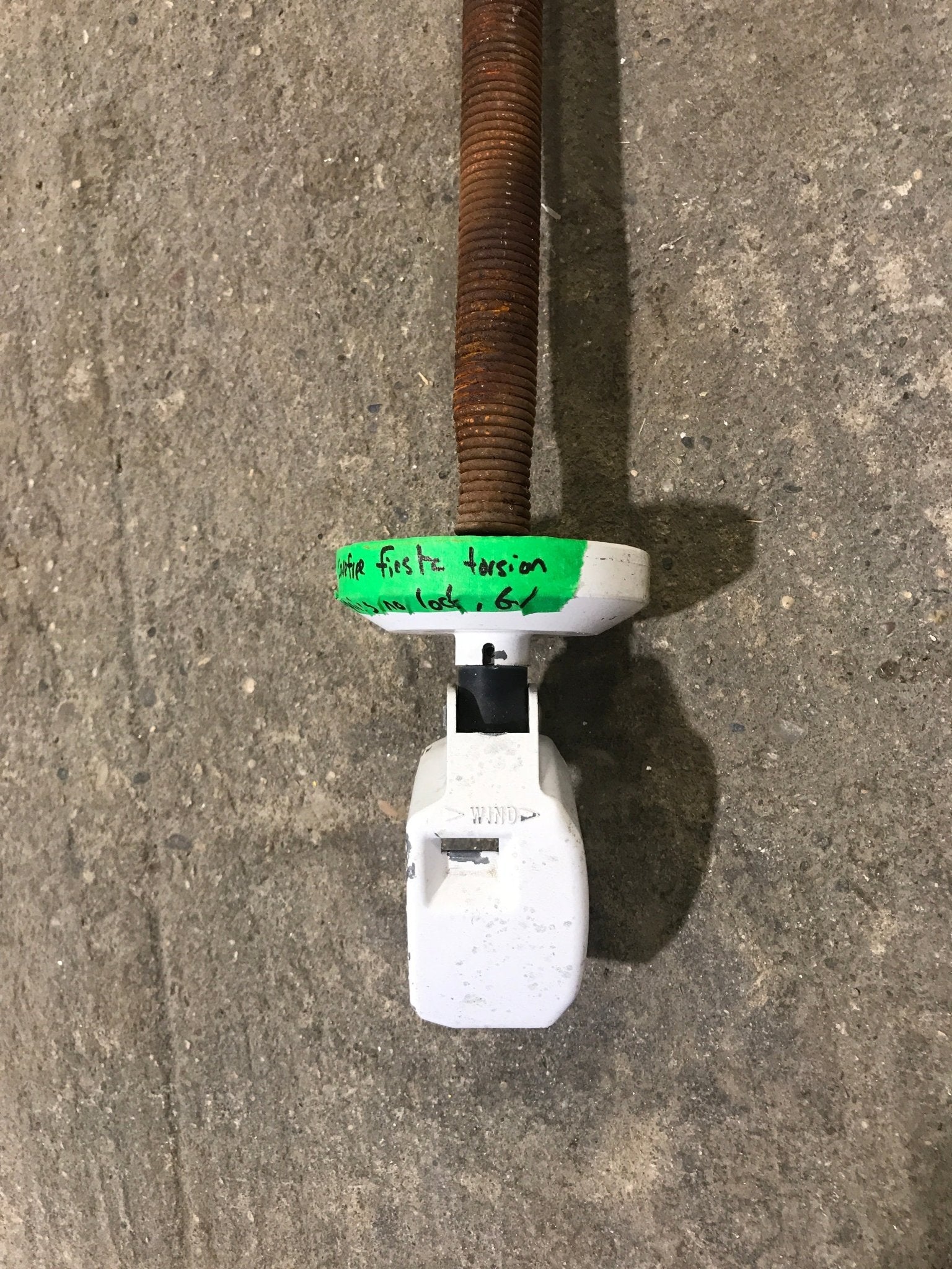 Used CAREFREE Awning Spring Torsion Assembly Left Hand - Young Farts RV Parts