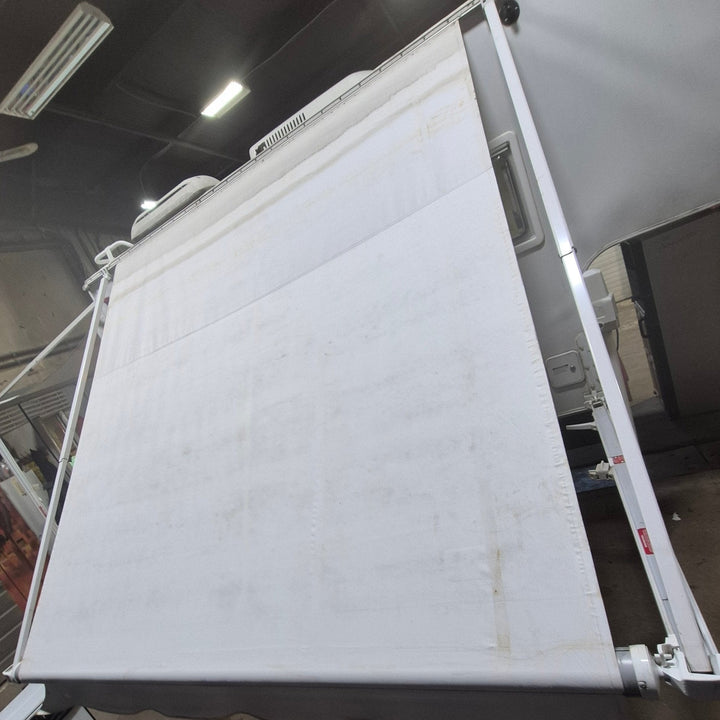 Used Carefree Complete Manual Truck Camper Awning 8' Used Canvas - Young Farts RV Parts
