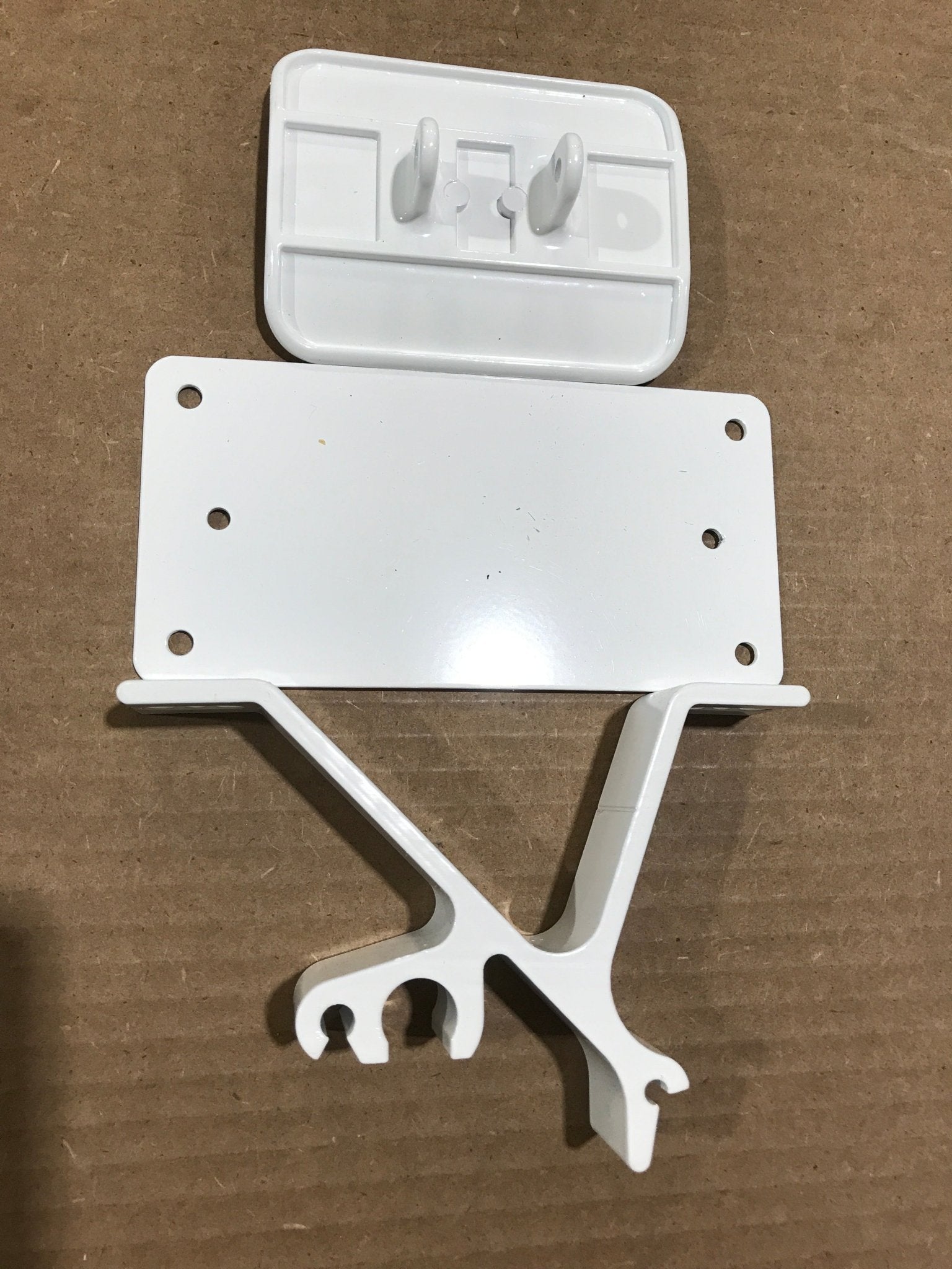 Used Carefree Cradle, With Bracket, White - R00483WHT - Young Farts RV Parts