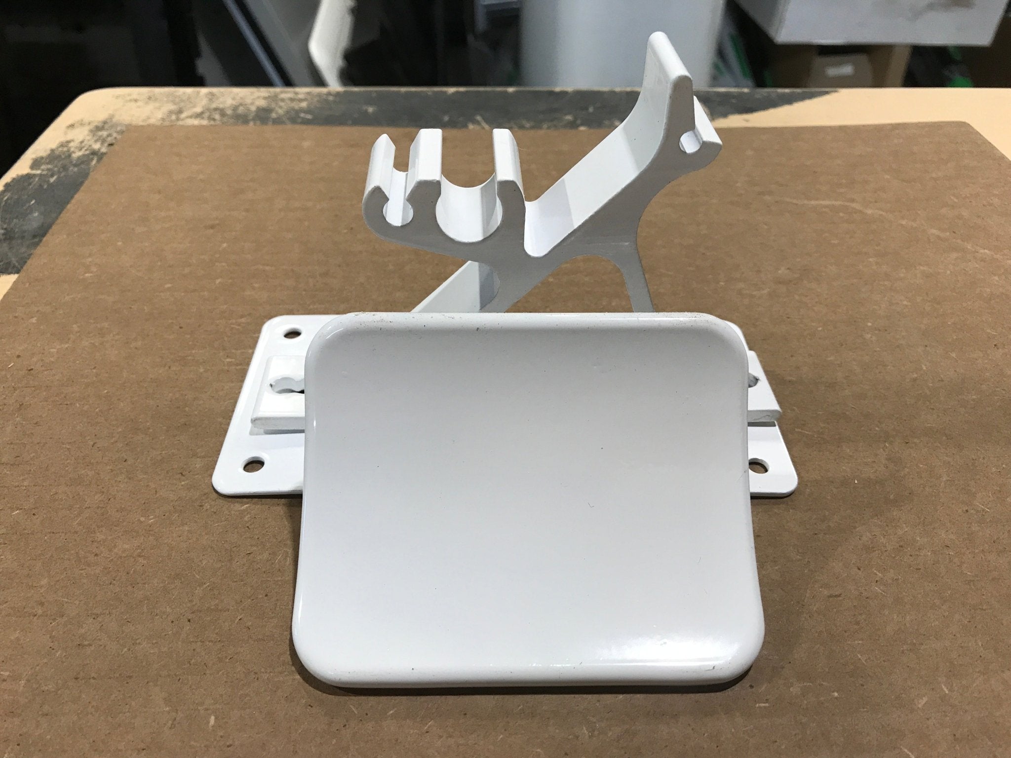 Used Carefree Cradle, With Bracket, White - R00483WHT - Young Farts RV Parts