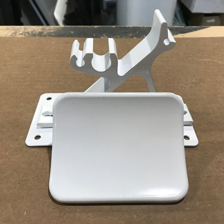 Used Carefree Cradle, With Bracket, White - R00483WHT - Young Farts RV Parts