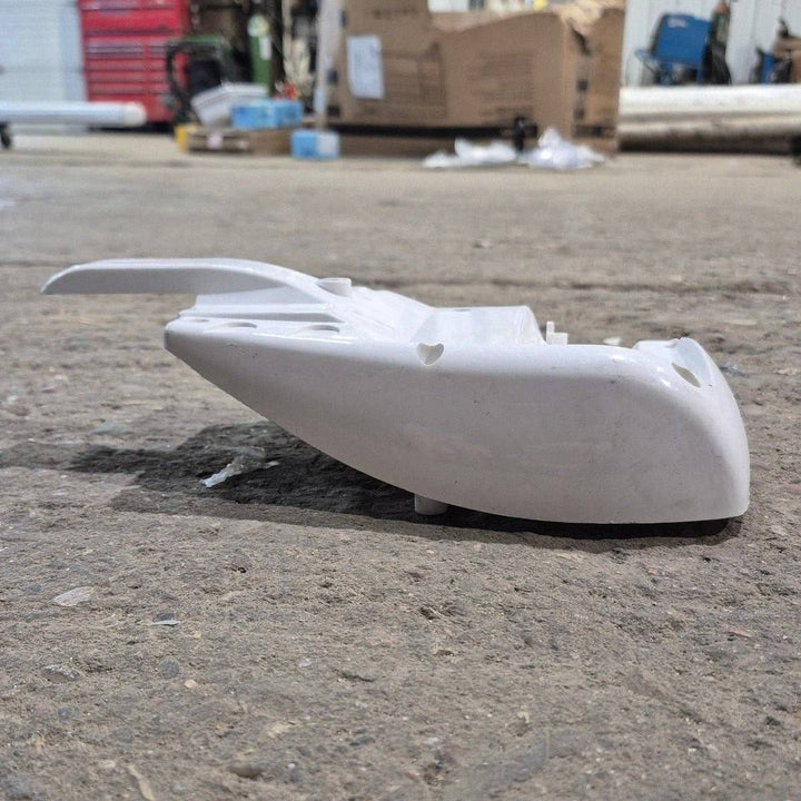 Used Carefree Idler/ Rear Arm Head Cover, Back Only, White - Travelr , R001329WHT - Young Farts RV Parts