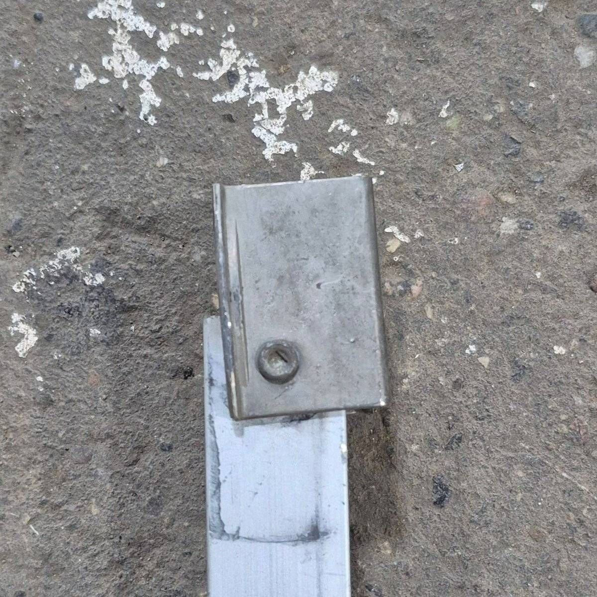 Used Carefree Lower Brace/ Rafter Arm, Silver (Satin), 40