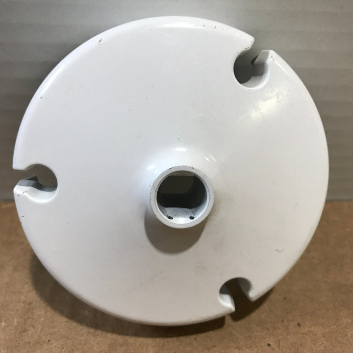 Used Carefree Manual Awning End Cap, White - R037553 - 005 - Young Farts RV Parts