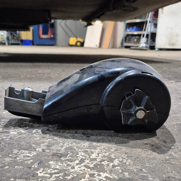 Used Carefree Power Awning Cover, Idler/ Rear, Black - R001329BLK - Young Farts RV Parts
