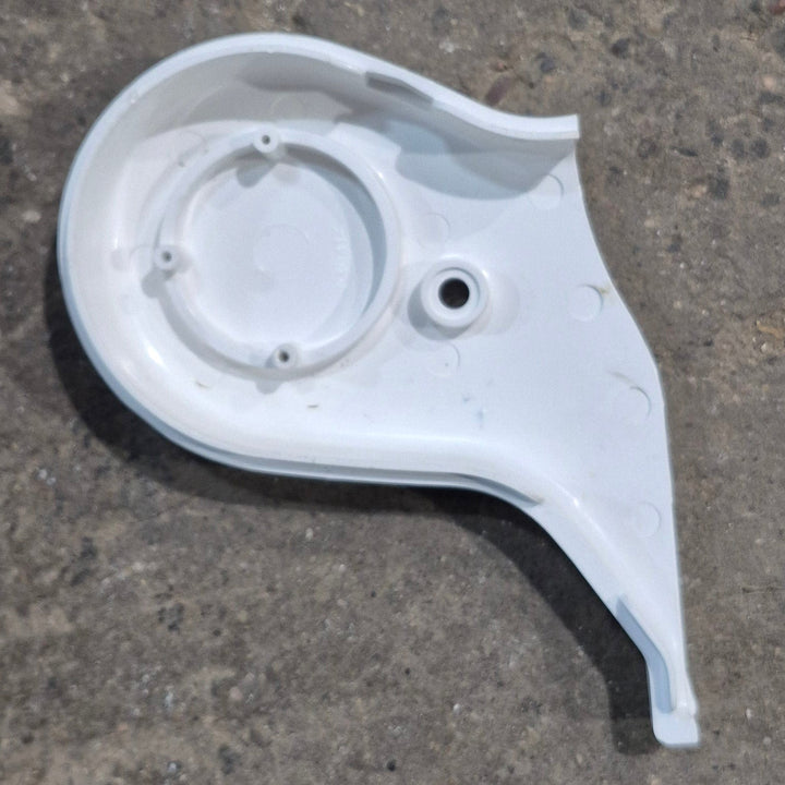 Used Carefree Sideout Kover II SOK II End Cap, Left Side - R00900WHT - Young Farts RV Parts
