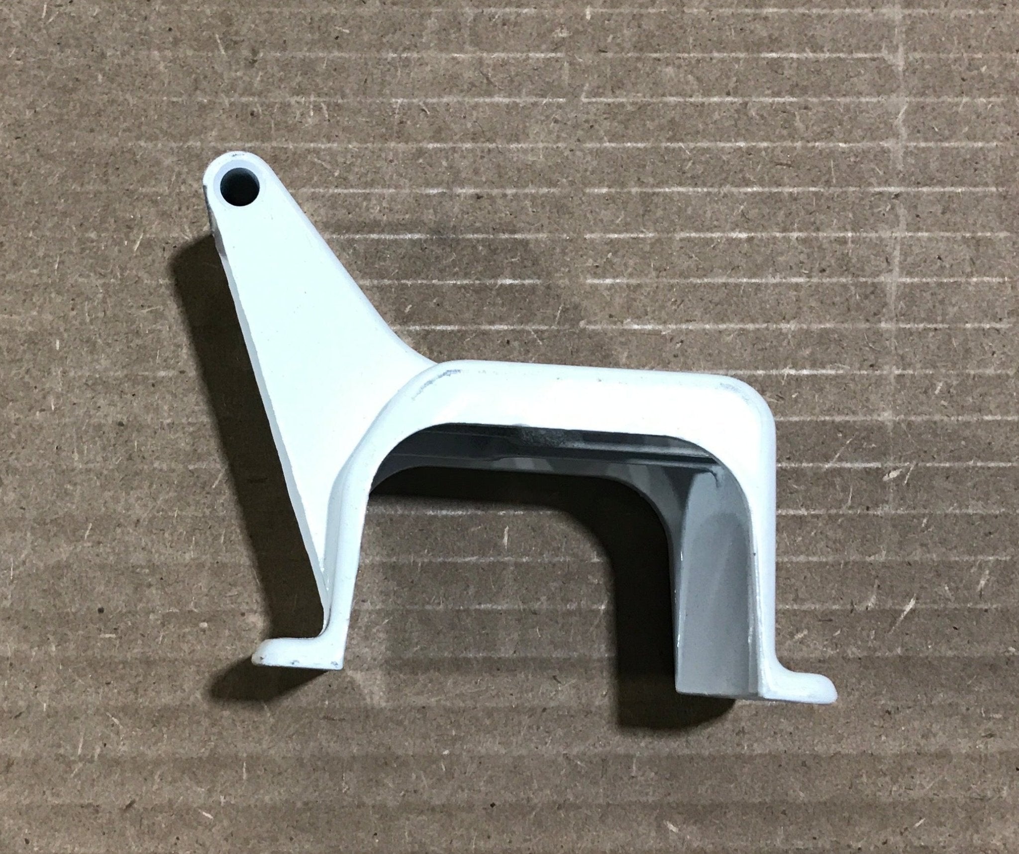 Used Carefree Top Bracket, White - 901018W - Young Farts RV Parts