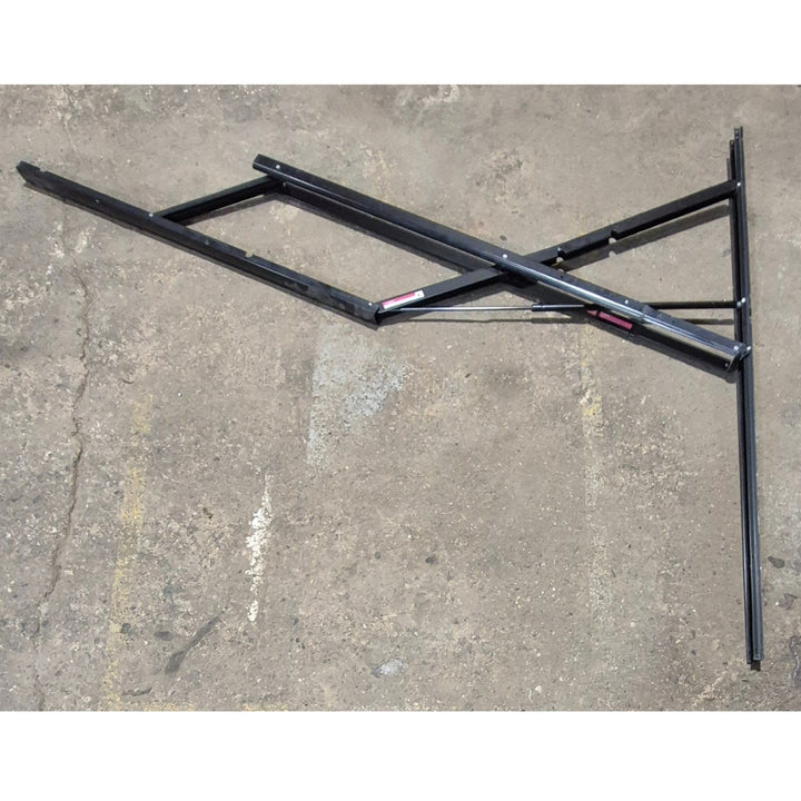 Used Carefree Travel'R Power Awning Arm, Standard LH Idler (Non - Power Side), 66 1/2", Adjustable Pitch - R001643BLK - Young Farts RV Parts